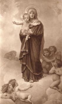William-Adolphe Bouguereau : Notre-Dame des Anges, Our Lady of the Angels